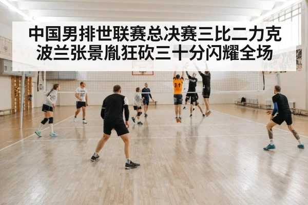volleyball court action